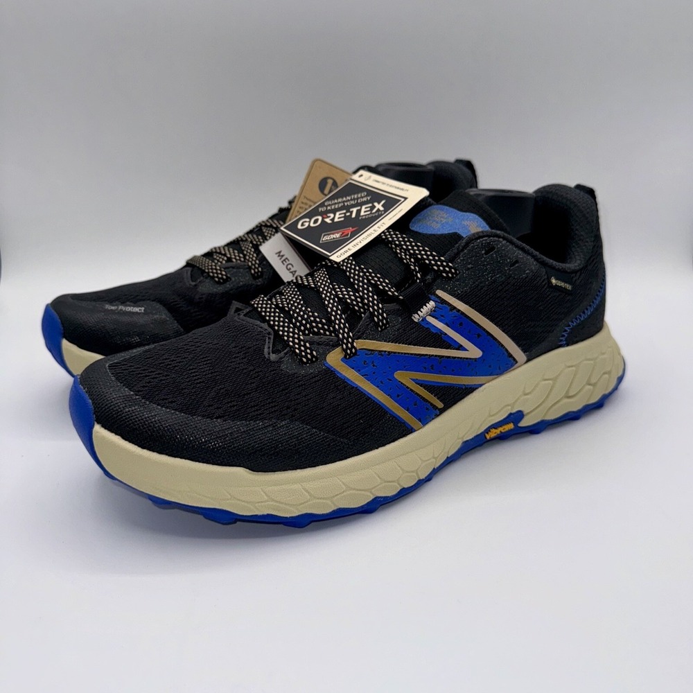 New Balance Fresh Foam X Hierro v7 GTX Sneakers Men's Size 9 D Black Goretex